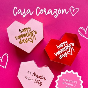Heart Box Template