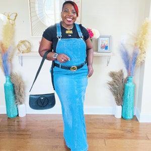 dungarees dress ladies Long Dungarees Dress The Hippy Clothing Co