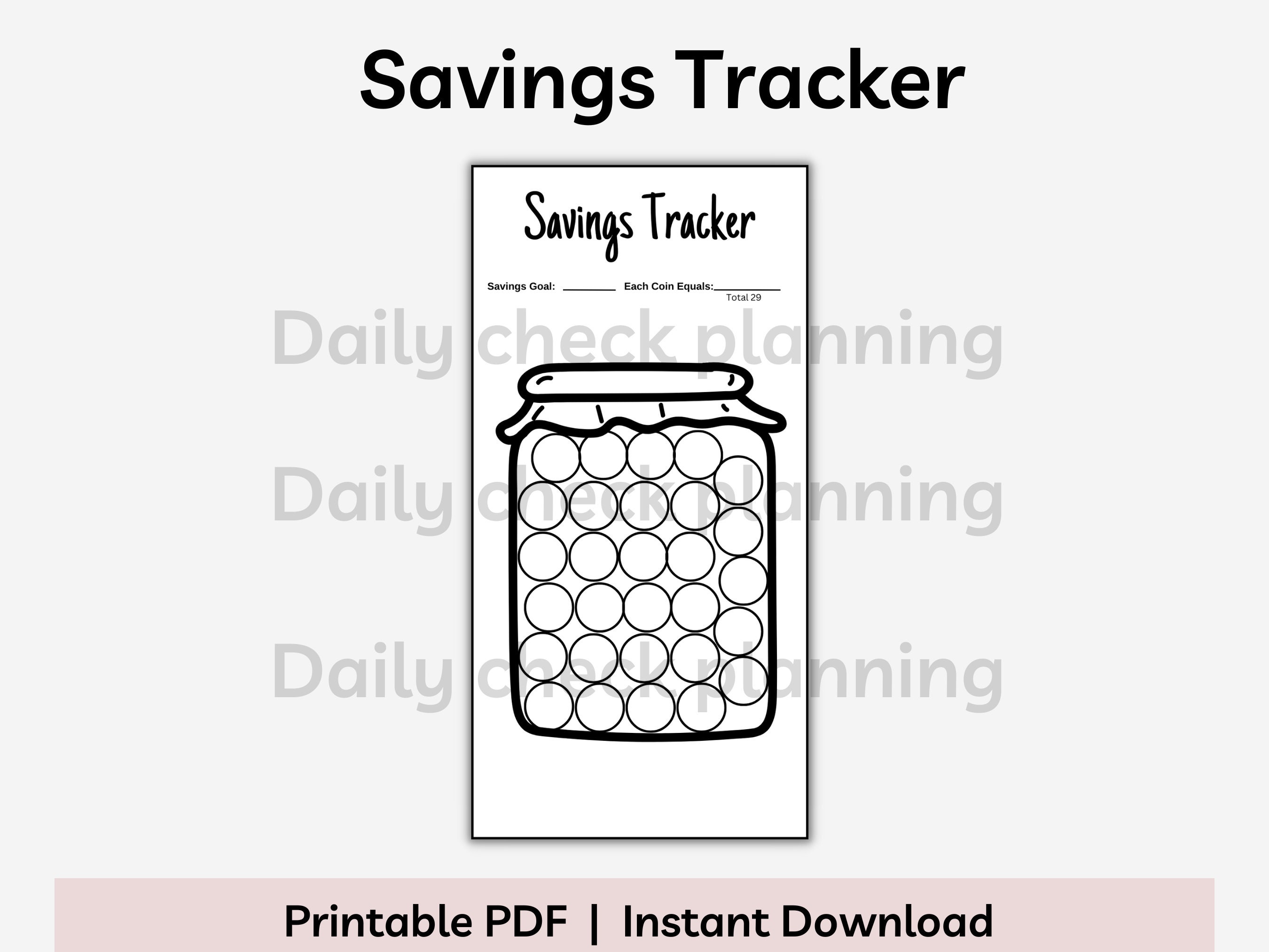 A6 3x6 Savings Fund Challenge Bundle Printable Savings Challenge ...