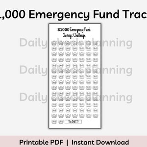 A6 3x6 Savings Fund Challenge Bundle Printable Savings Challenge ...