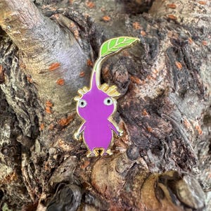 Purple Pikmin Enamel Pin - 1.25"