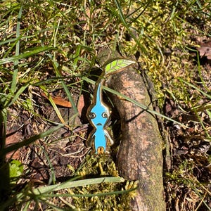 Blue Pikmin Enamel Pin 1.25”