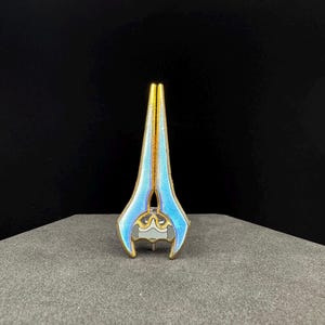Alien Energy Sword Enamel Pin - Sci-Fi - 2 in