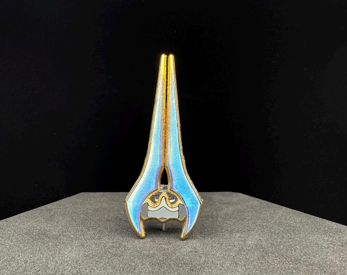 Alien Energy Sword Enamel Pin 2”