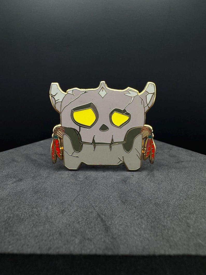 Treasure Chest Pin Monster Treasure Chest Enamel Pin – 2