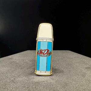 Oh Deer Diner Thermos Enamel Pin | Alan Wake | 1.5 in