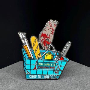 Dead Rising Enamel Pin - Chopping Basket - 2 in