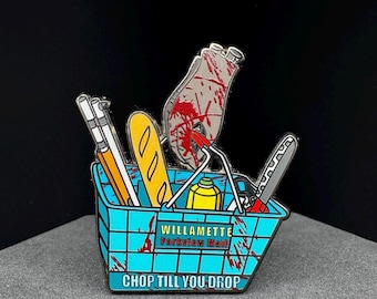 Pin de esmalte Dead Rising - Cesta para cortar - 2 pulgadas