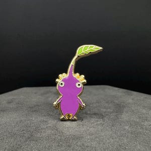 Purple Pikmin Enamel Pin | 1.25 in