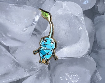 Ice Pikmin Enamel Pin - 1.25" (Final Run)