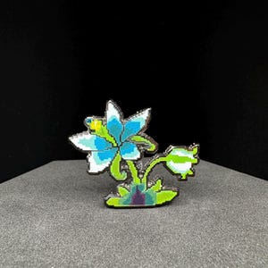 Silent Princess Enamel Pin (Pixel Edition) | 1.5 in