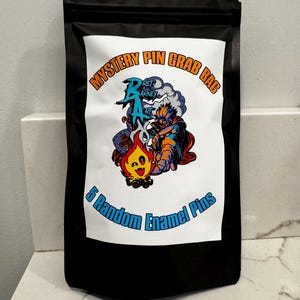 Enamel Pin Mystery Grab Bag | Bulk Discount | Random Designs by BretBarneyArt