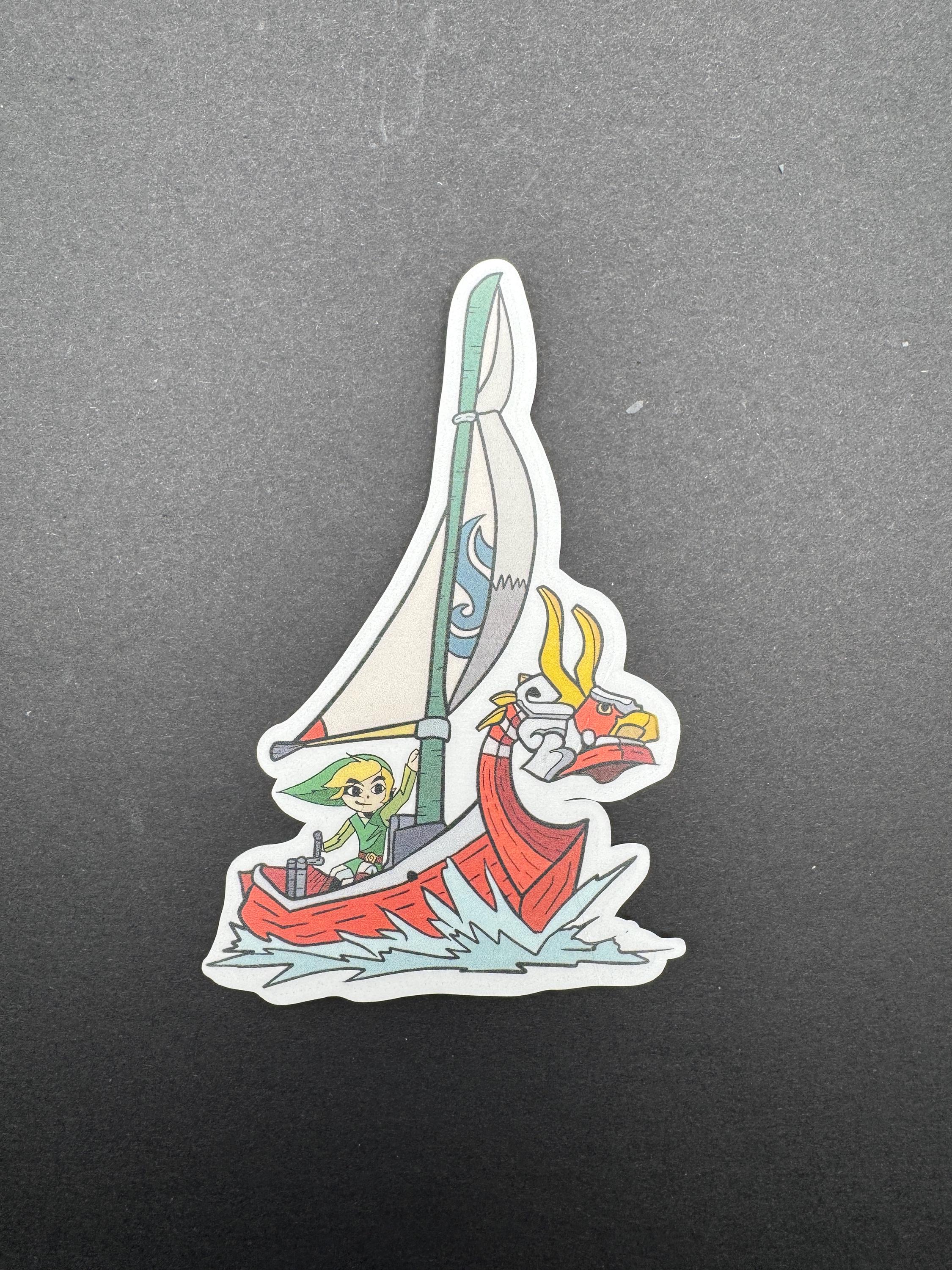 Windows Wind Waker Dolphin Hd Wind Waker Vinyl Sticker