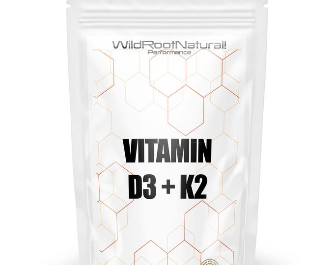 Vitamin D3 + K2 tablets – 90 pieces, vegetarian