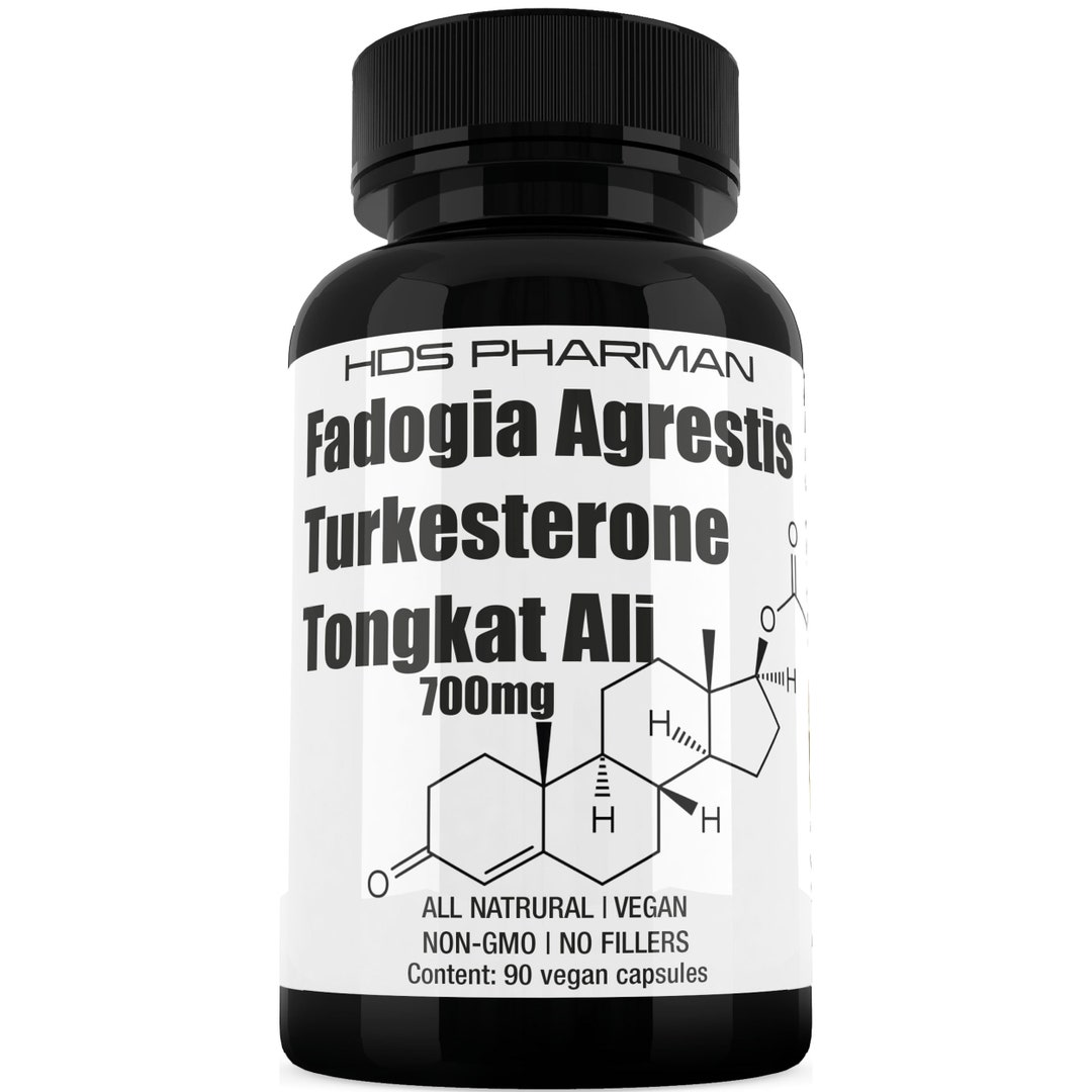 Tongkat Ali and Fadogia Agrestis With Turkesterone Etsy