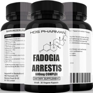 Fadogia Agrestis Complex – Natural Boost | 600mg 20:1 Extract | Vegan | Handmade | 120 capsules
