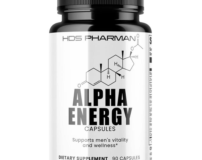 Men Alpha Energy - 90 caps - 30 Day Supply