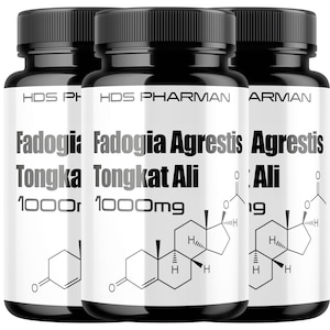 3 x Fadogia + Tongkat Ali 1000mg