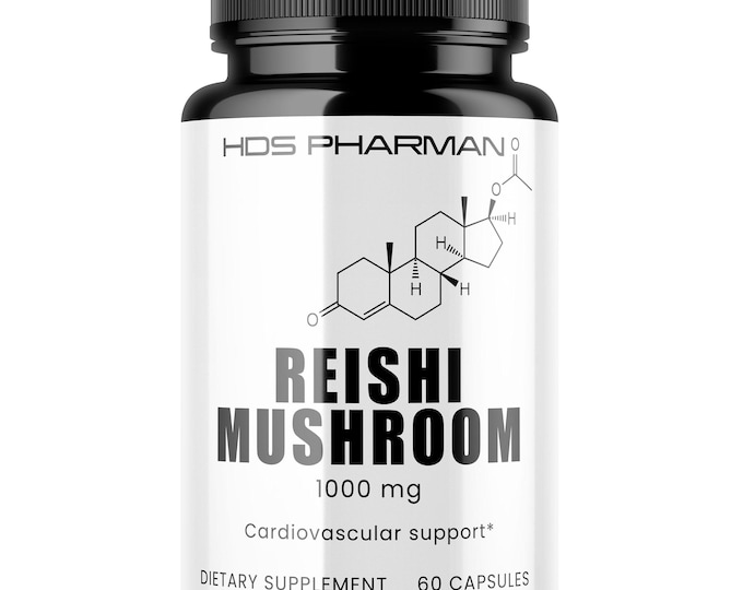 Reishi Mushroom - 60 Caps - 30 Day Supply