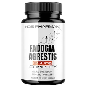 High Strength Fadogia Agrestis Complex – Vegan & Handmade