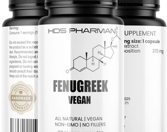 FENUGREEK 90 vegan capsules