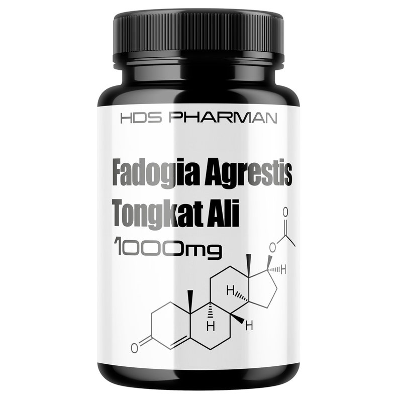 Fadogia Agrestis Extrait de capsule Tongkat Ali 1000 mg image 1