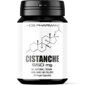 Cistanche Tubulosa-extract 1100 mg | Kruidensupplement | Veganistisch | Geen toevoegingen | Handgemaakt | Laboratorium getest | HDS Pharman