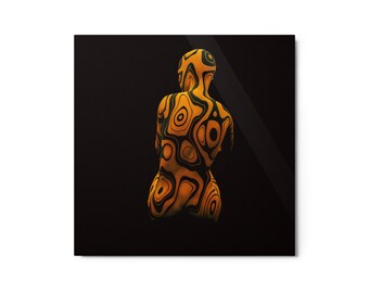 Femina | METAL PRINT (Minimal Art, Abstract Art)