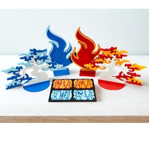 Survivor Puzzle Party Pack: Tree, Fire, and Fish