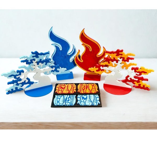 Survivor Puzzle Party Pack: Classic Tree puzzle, V1 Fire puzzle, and Can of sardines fish puzzle