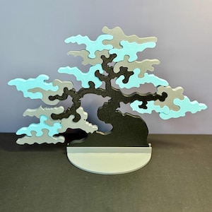 Survivor Tree Puzzle Large Replica– 3D Challenge, Custom Colors (12 x 7 inches)