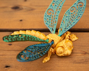 Articulated Dragonfly Fidget Toy