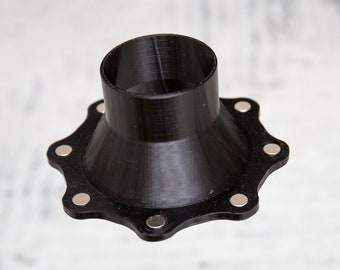 Magnetic Dust Collection Coupling 2.5" to 4" - Connector for Dust Collection Systems - Magnetic 2.5 to 4 Inch Port Connector for Woodworking