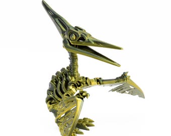 Articulated Pteranodon Skeleton - Cute Pterosaur - Fidget Toy