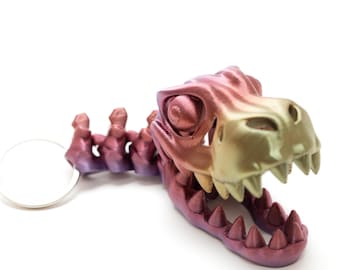 T-Rex Head Keychain