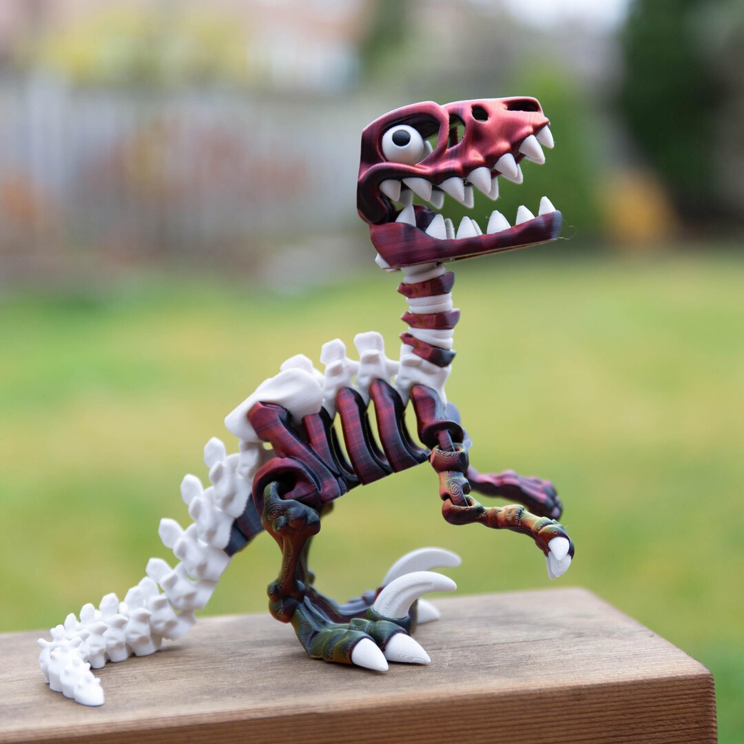 Articulated Velociraptor Dinosaur Cute Dinosaur Raptor Articulated ...