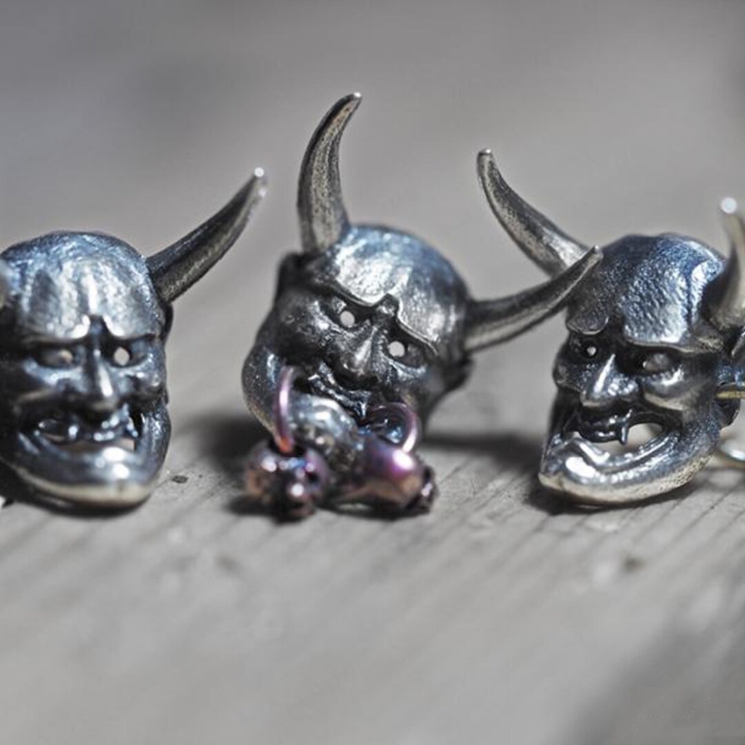 Hannya earrings Clearance