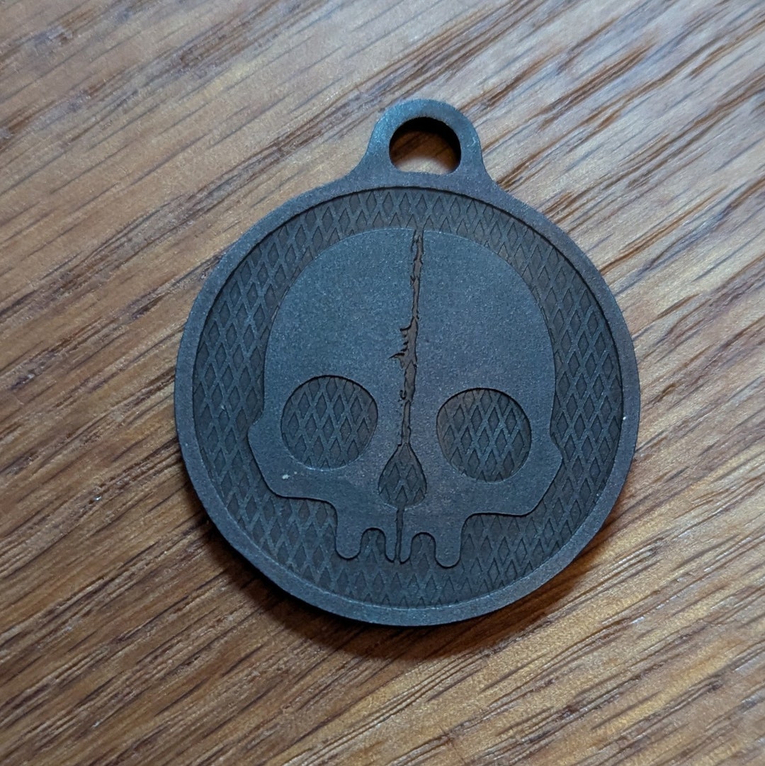 Porte-clés En Bois Fait Main - Oiseau (Mésange) - Couleurs Bleu Et Marron - Neuf Avec étiquettes - Fabriqué En Allemagne