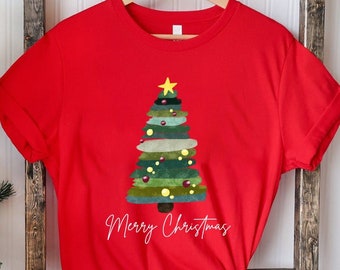 Christmas Trees Shirt, Christmas Shirts For Women, Christmas Tee, Christmas TShirt, Shirts For Christmas, Cute Merry Christmas Shirts