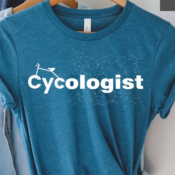 Cycologist Shirt, Cycling Shirt for Sport Lover, Biker Gift, Bike Wearing, Cycling Tees, Bicycle Clothing, Best Friend Gift Idea,Rider