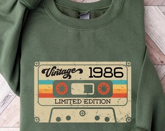 1986 Vintage Birthday Shirt ,Vintage 1986, 1986 Shirt, 38th Birthday Shirt, 38th Birthday Best Friend, 38th Birthday Woman Limited 1986 Tee#