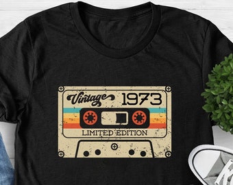 50th Birthday Shirt, Vintage 1973 Shirt, 50th Birthday Gift For Women, 50th Birthday Gift For Men, 50th Birthday Best Friend, 50th Birthday#