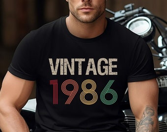 1986 Vintage Birthday Shirt ,Vintage 1986, 1986 Shirt, 38th Birthday Shirt, 38th Birthday Best Friend, 38th Birthday Woman, Limited 1986 Tee