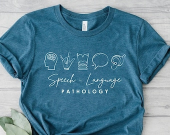 Speech Therapist Shirt, Speech Language Shirt, SLP Nurse Sweater, SLP Shirt, Speech Language Pathologist Tshirt,Gift For SLP, Speech Shirt