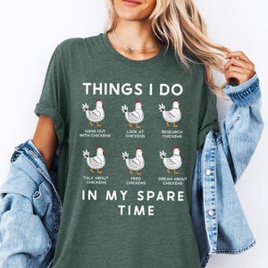 Funny Chicken Shirt, Chicken Girl Shirt, Chicken Mom Shirt, Farm Girl Shirt, Farm Family Shirt, Farm Shirt, Chicken Tee, Farmer Dad Shirt