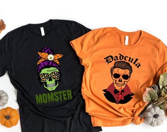 Momster Shirt, Dadcula Shirt, Dad Halloween Shirt, Mom Halloween Monster Shirt, Halloween Tshirt, Trick or Treat Shirt, Fall Tee Shirt