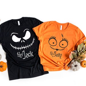 Halloween Tee, His and Hers, Halloween Shirt, Trick or Treat, Halloween Couple Shirts, Funny Halloween Shirts, Halloween Costume Shirt Tee