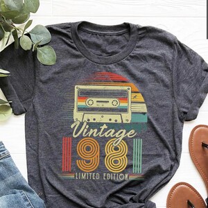 Vintage 1981 Shirt, 44th Birthday Gift For Men, 44th Birthday Best Friend, 44th Bday, Seventies Shirt, Turning 44 Birthday Gift,Born in 1981