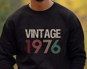Vintage 1976 Shirt, 1976 Shirt,48th Birthday Shirt, 48th Birthday Gift, 48th Birthday Gifts For Men, 48th Birthday Gifts for Women, 1976 Tee