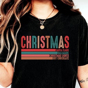 Retro Christmas Shirt, Christmas Shirt For Women, Holiday Apparel, Groovy Christmas Shirt, Christmas Sweatshirt, Merry Christmas Sweatshirt